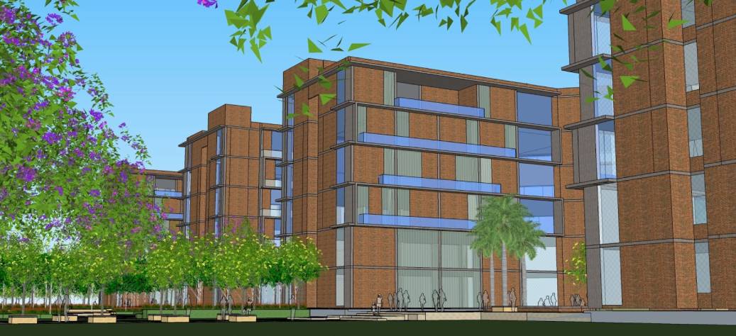 NEW ACADEMIC BLOCKS AT NSUT DWARKA